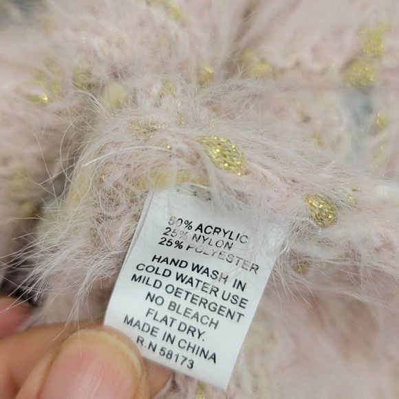 Raga fuzzy long sleeve comfy warm sweater - Picture 13 of 16